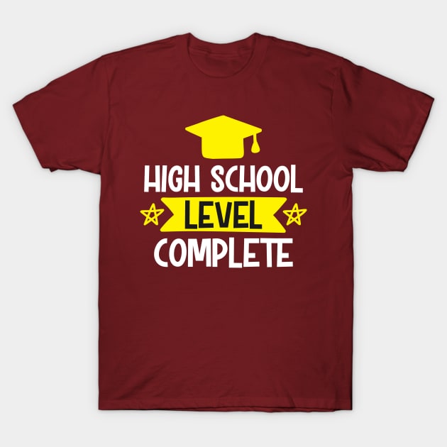 High School Level Complete T-Shirt by livamola91